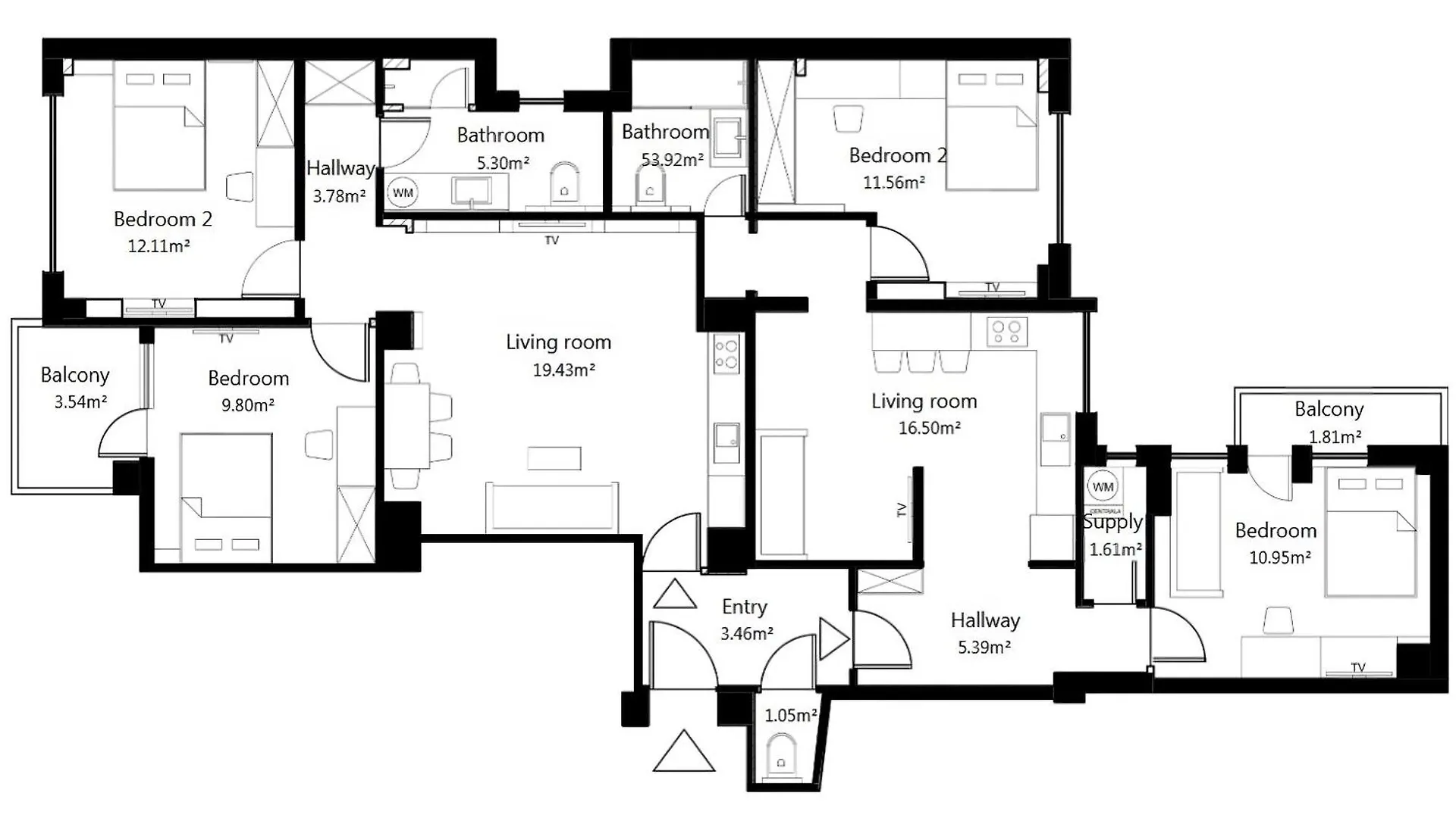 4Br Sanctuary Near Cismigiu Park & Piata Universitatii Boekarest